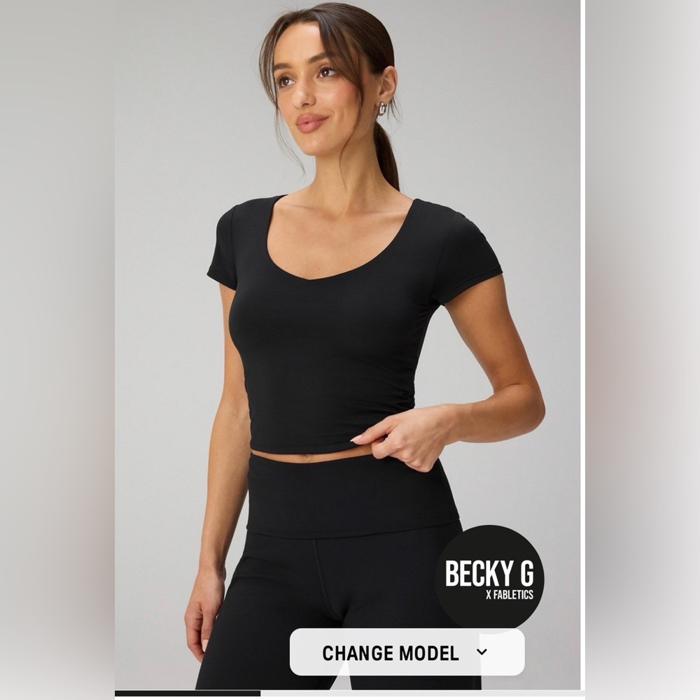 Fabletics Airlite Short Sleeve Top